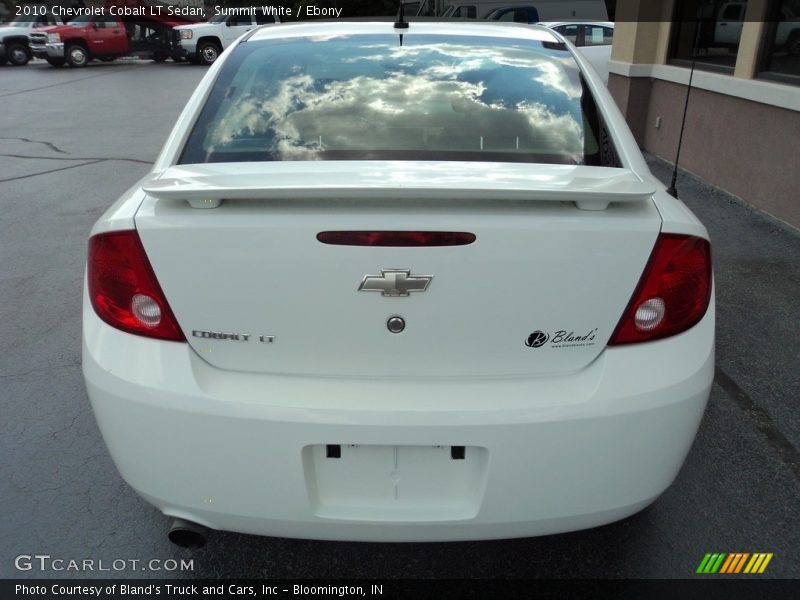 Summit White / Ebony 2010 Chevrolet Cobalt LT Sedan