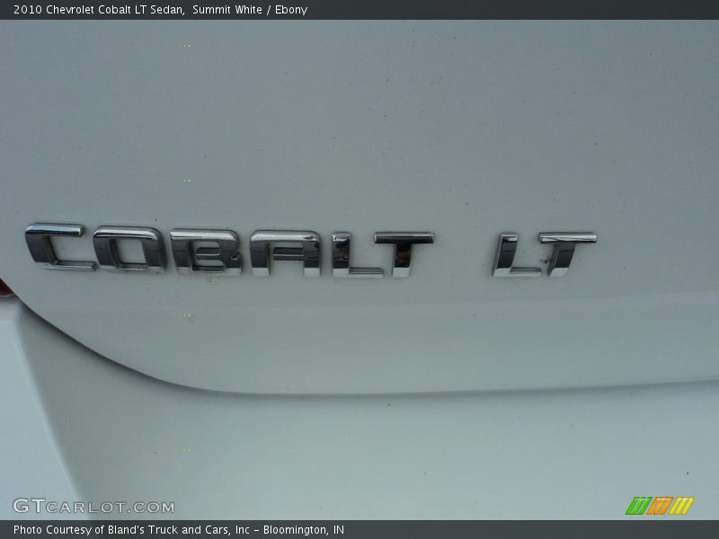Summit White / Ebony 2010 Chevrolet Cobalt LT Sedan