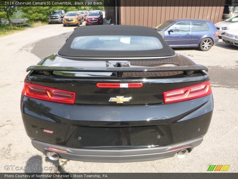 Black / Jet Black 2018 Chevrolet Camaro SS Convertible