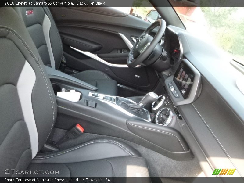 Black / Jet Black 2018 Chevrolet Camaro SS Convertible