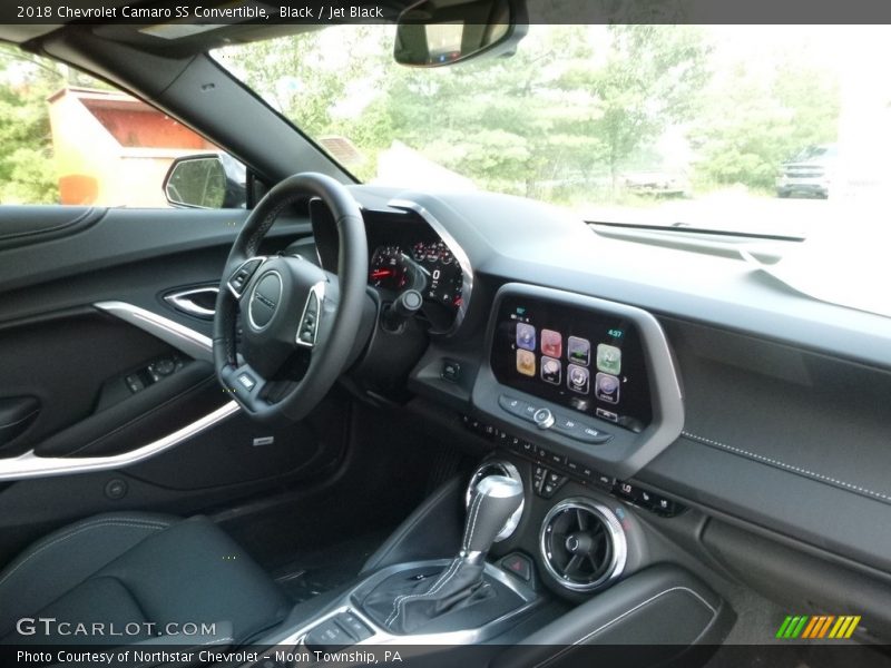 Black / Jet Black 2018 Chevrolet Camaro SS Convertible