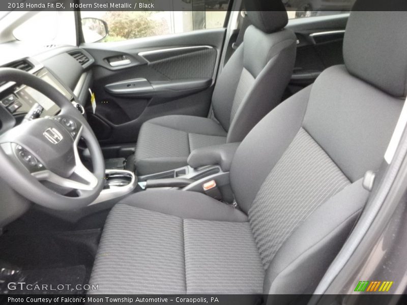  2018 Fit EX Black Interior