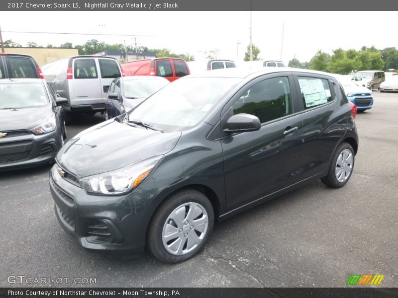 Nightfall Gray Metallic / Jet Black 2017 Chevrolet Spark LS