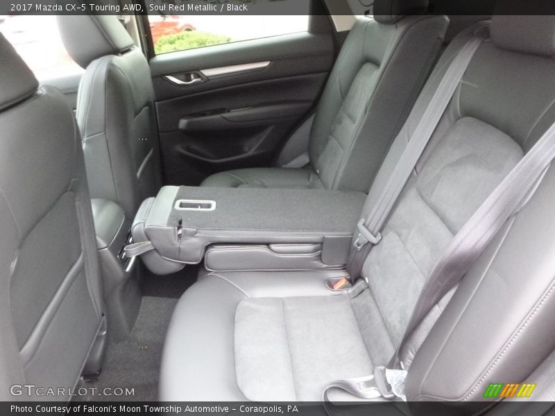 Soul Red Metallic / Black 2017 Mazda CX-5 Touring AWD