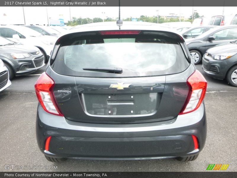 Nightfall Gray Metallic / Jet Black 2017 Chevrolet Spark LS
