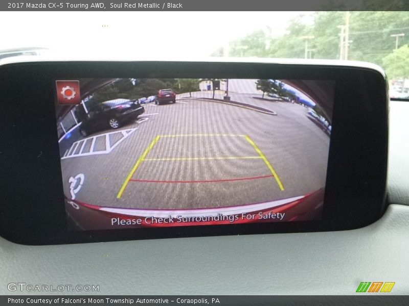 Soul Red Metallic / Black 2017 Mazda CX-5 Touring AWD