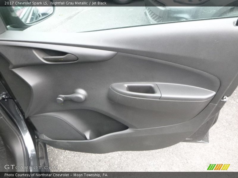 Nightfall Gray Metallic / Jet Black 2017 Chevrolet Spark LS