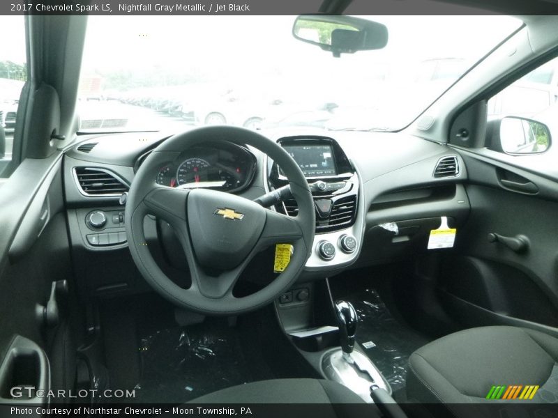 Nightfall Gray Metallic / Jet Black 2017 Chevrolet Spark LS
