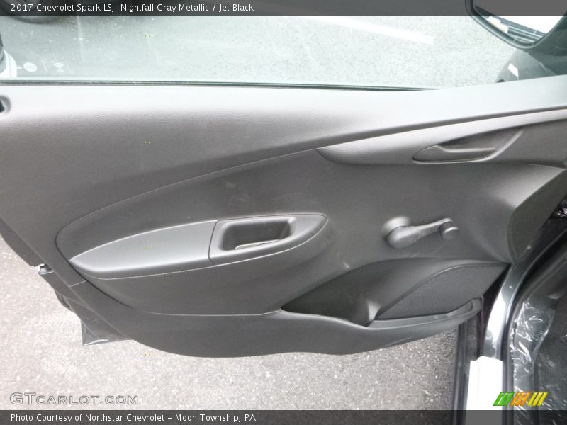 Nightfall Gray Metallic / Jet Black 2017 Chevrolet Spark LS