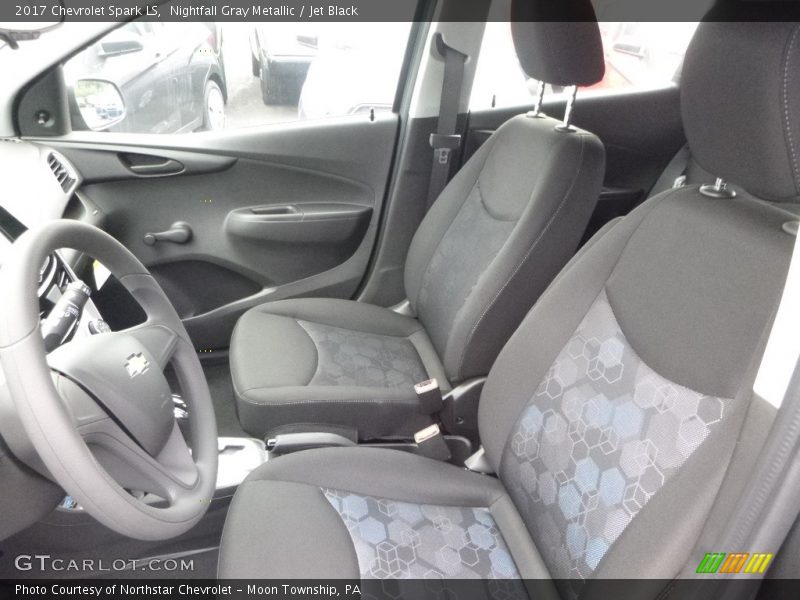 Nightfall Gray Metallic / Jet Black 2017 Chevrolet Spark LS