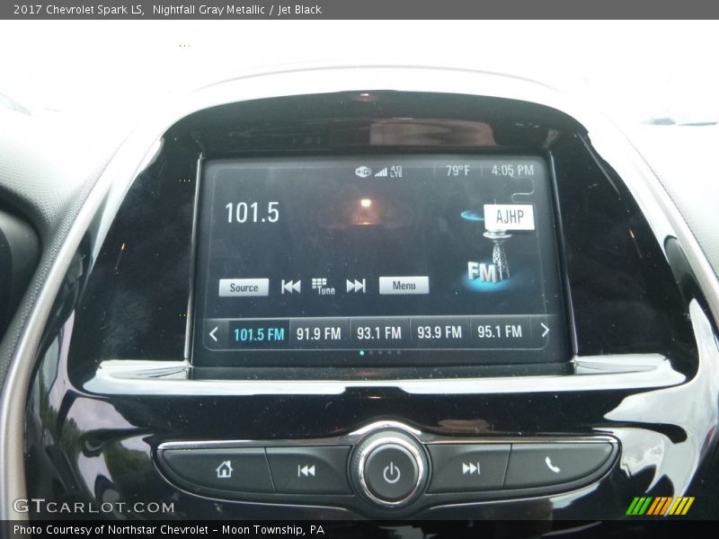 Nightfall Gray Metallic / Jet Black 2017 Chevrolet Spark LS