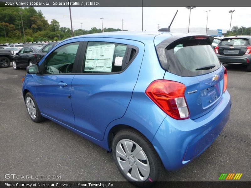 Splash Metallic / Jet Black 2017 Chevrolet Spark LS
