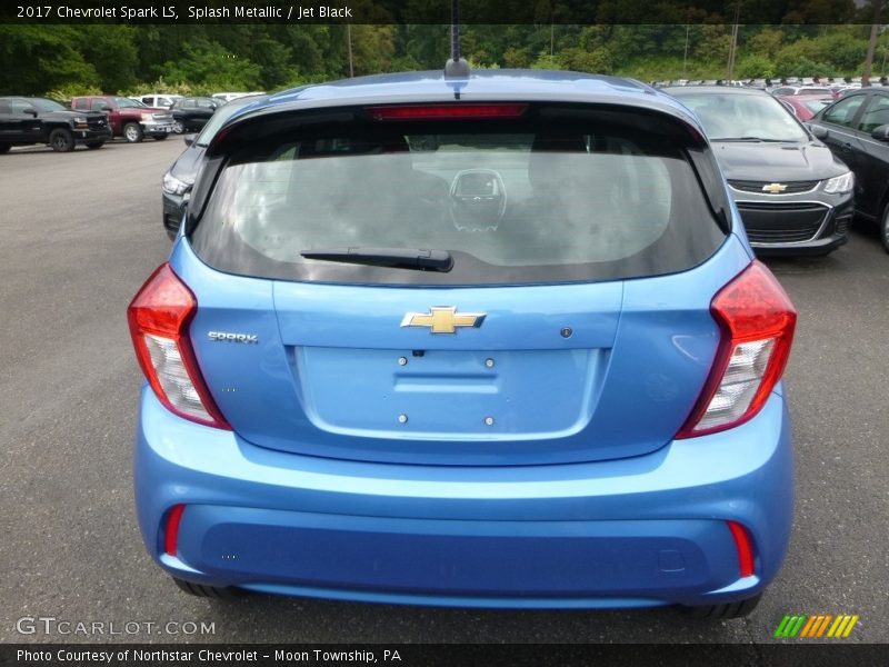 Splash Metallic / Jet Black 2017 Chevrolet Spark LS