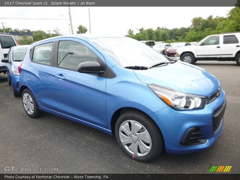 Splash Metallic / Jet Black 2017 Chevrolet Spark LS