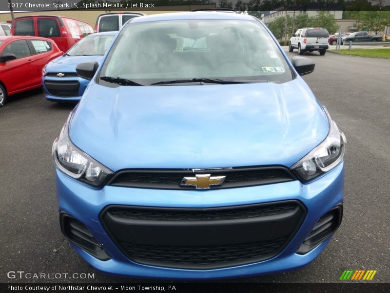 Splash Metallic / Jet Black 2017 Chevrolet Spark LS