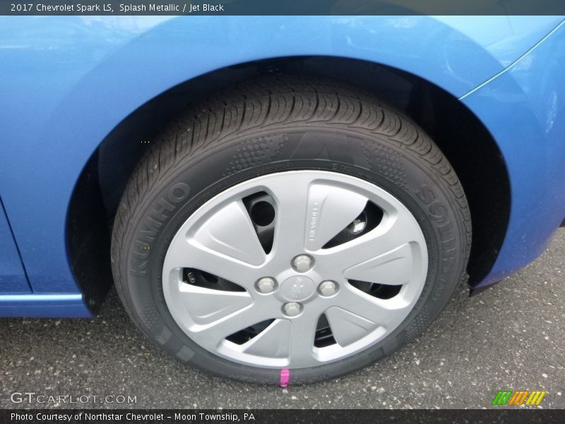 Splash Metallic / Jet Black 2017 Chevrolet Spark LS