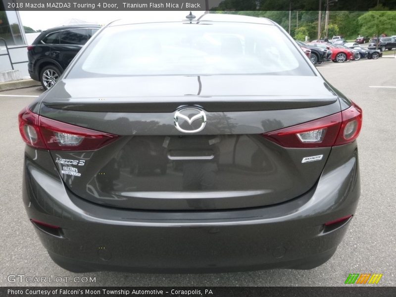 Titanium Flash Mica / Black 2018 Mazda MAZDA3 Touring 4 Door