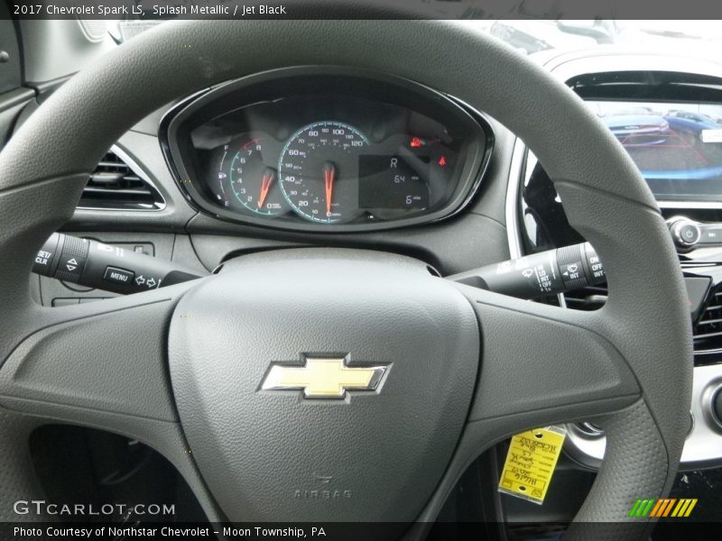 Splash Metallic / Jet Black 2017 Chevrolet Spark LS