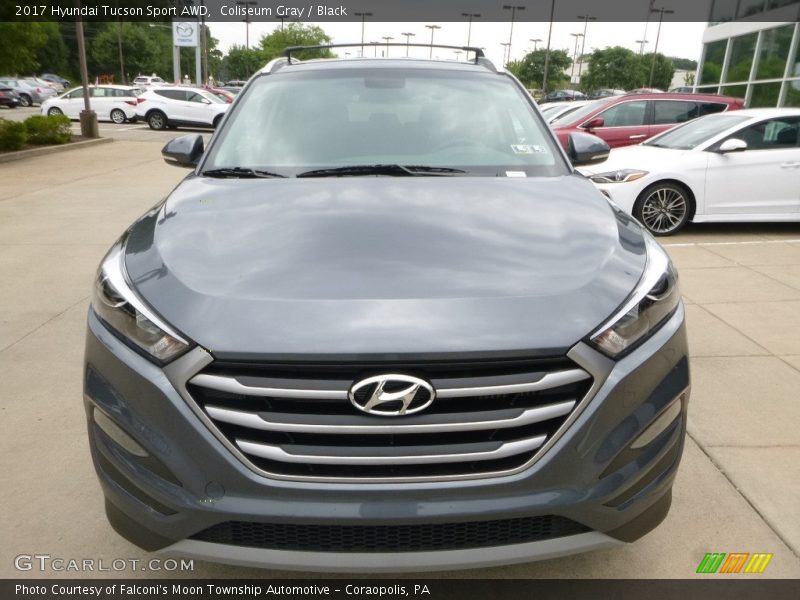 Coliseum Gray / Black 2017 Hyundai Tucson Sport AWD