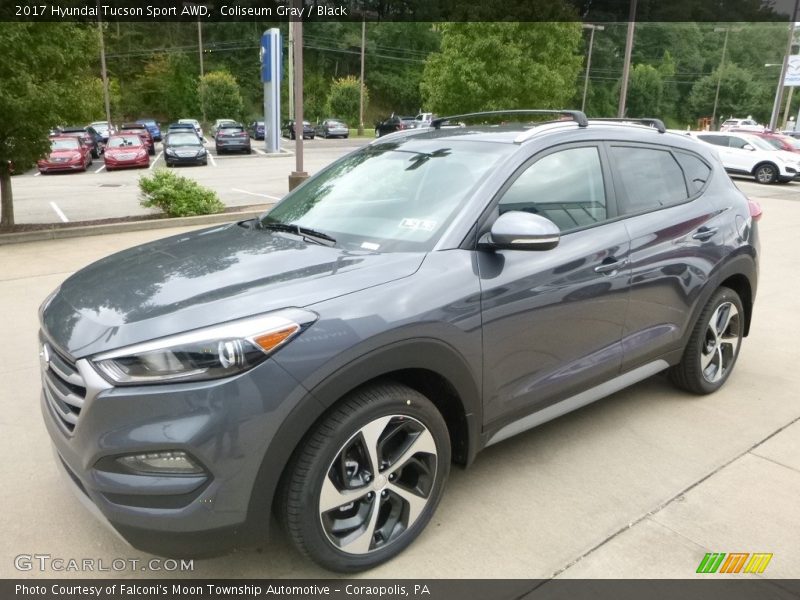Coliseum Gray / Black 2017 Hyundai Tucson Sport AWD