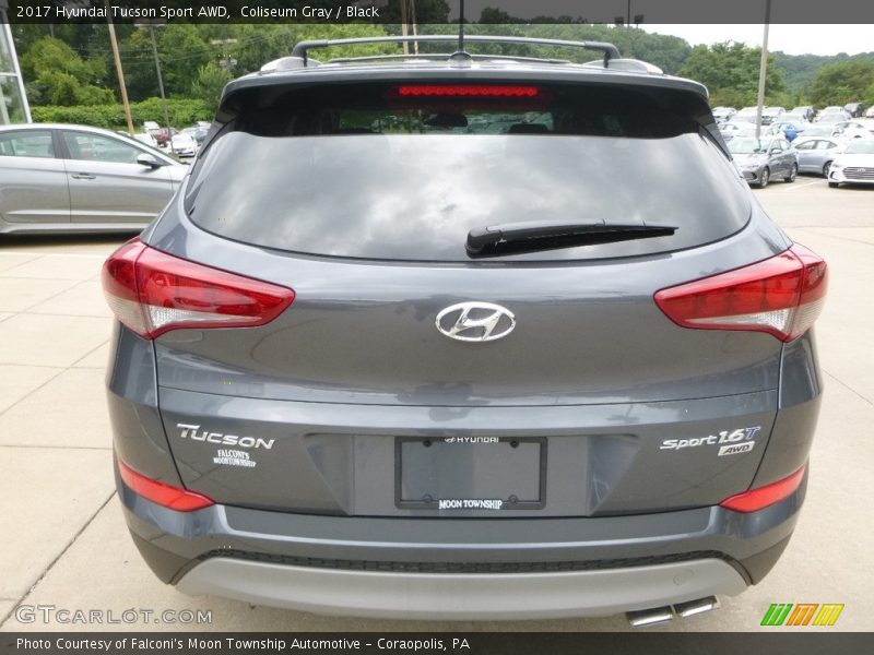 Coliseum Gray / Black 2017 Hyundai Tucson Sport AWD