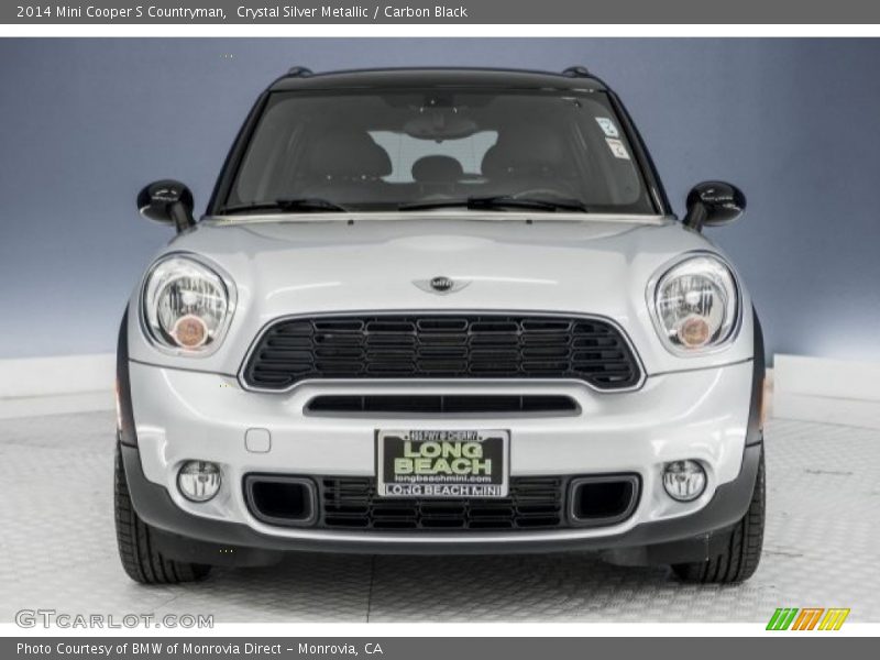 Crystal Silver Metallic / Carbon Black 2014 Mini Cooper S Countryman