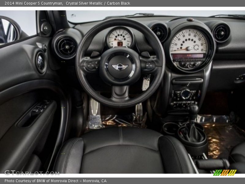 Crystal Silver Metallic / Carbon Black 2014 Mini Cooper S Countryman