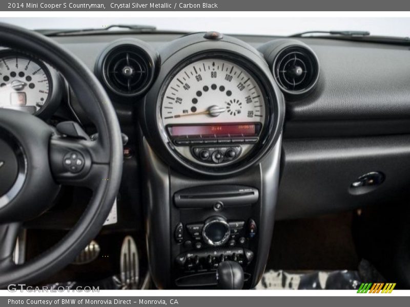 Crystal Silver Metallic / Carbon Black 2014 Mini Cooper S Countryman