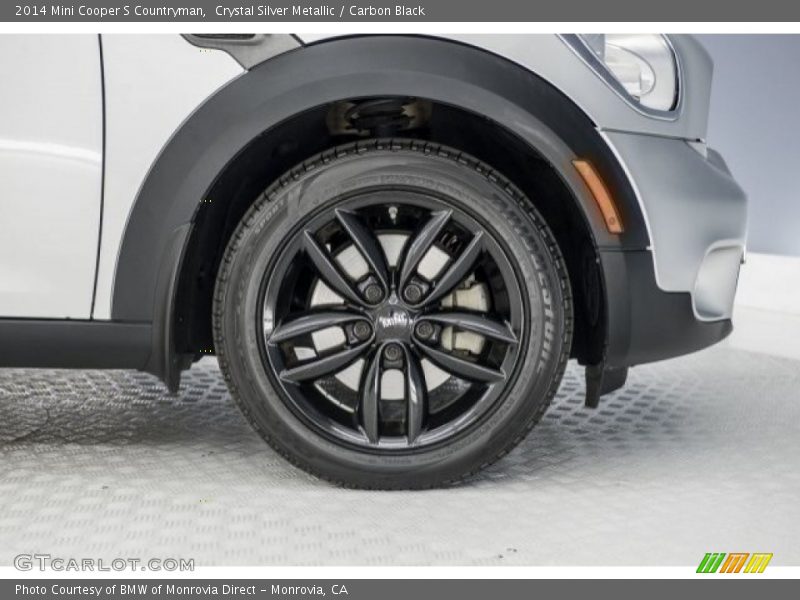 Crystal Silver Metallic / Carbon Black 2014 Mini Cooper S Countryman