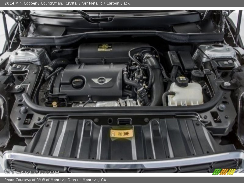 Crystal Silver Metallic / Carbon Black 2014 Mini Cooper S Countryman
