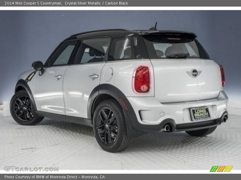 Crystal Silver Metallic / Carbon Black 2014 Mini Cooper S Countryman