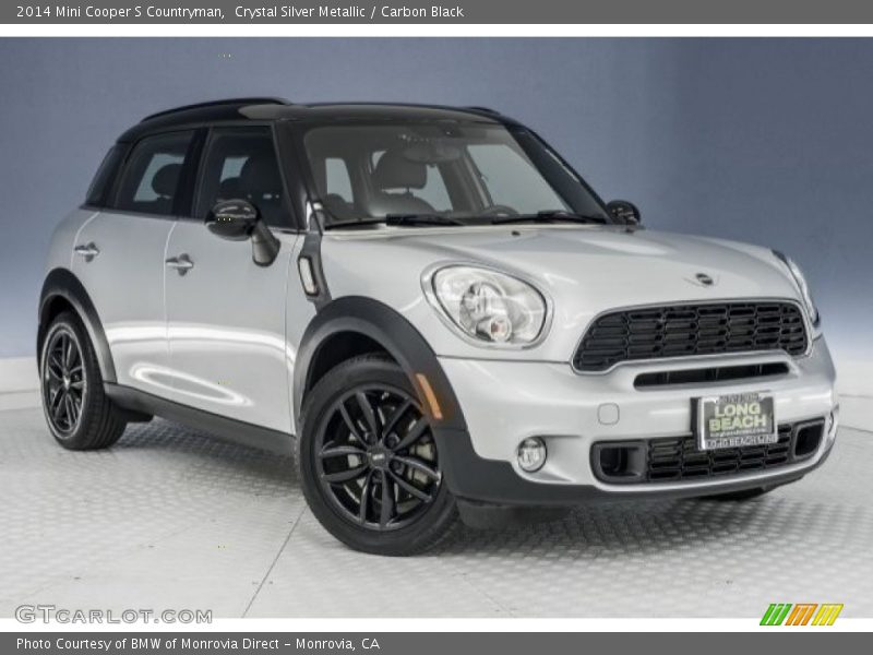 Crystal Silver Metallic / Carbon Black 2014 Mini Cooper S Countryman