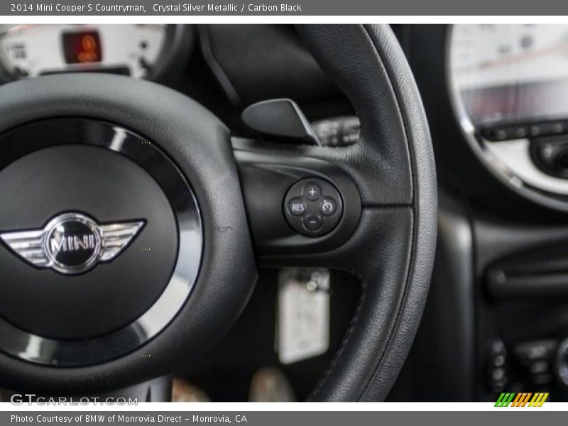 Crystal Silver Metallic / Carbon Black 2014 Mini Cooper S Countryman