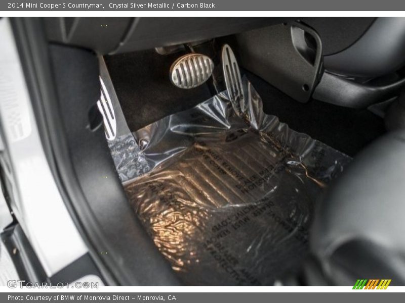 Crystal Silver Metallic / Carbon Black 2014 Mini Cooper S Countryman
