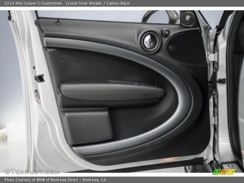 Crystal Silver Metallic / Carbon Black 2014 Mini Cooper S Countryman