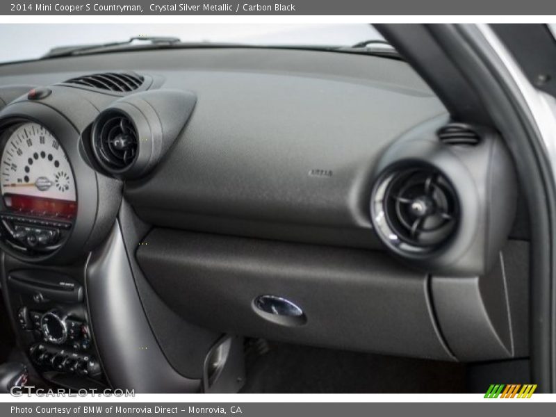Crystal Silver Metallic / Carbon Black 2014 Mini Cooper S Countryman
