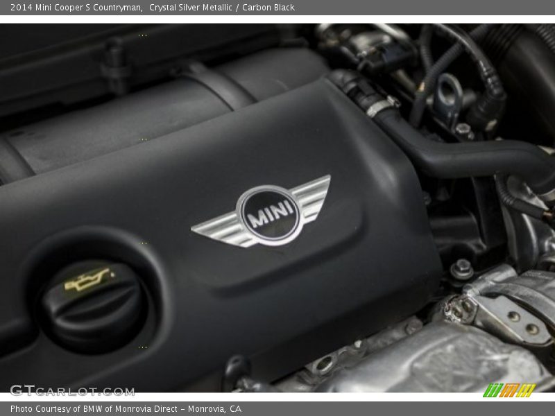 Crystal Silver Metallic / Carbon Black 2014 Mini Cooper S Countryman