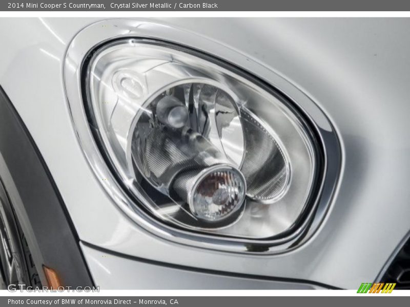 Crystal Silver Metallic / Carbon Black 2014 Mini Cooper S Countryman