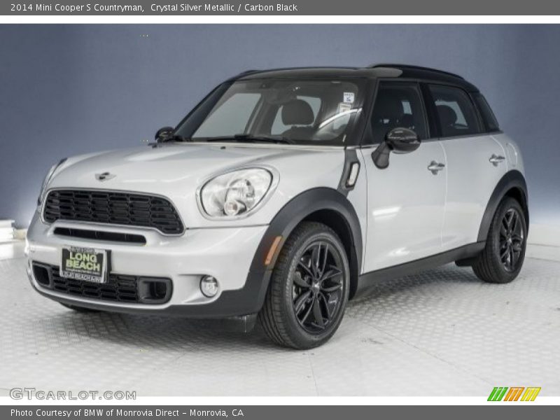 Crystal Silver Metallic / Carbon Black 2014 Mini Cooper S Countryman