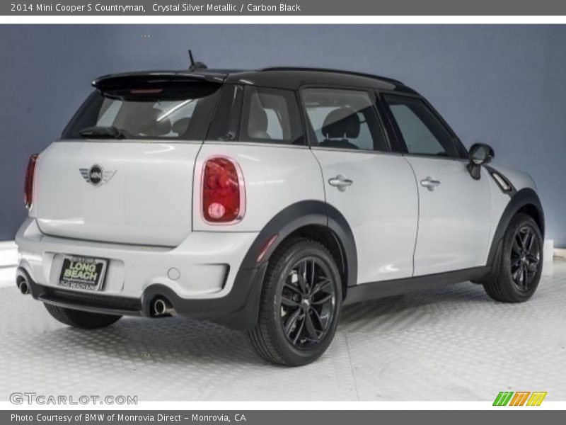 Crystal Silver Metallic / Carbon Black 2014 Mini Cooper S Countryman