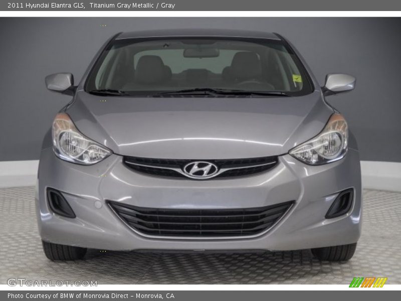 Titanium Gray Metallic / Gray 2011 Hyundai Elantra GLS