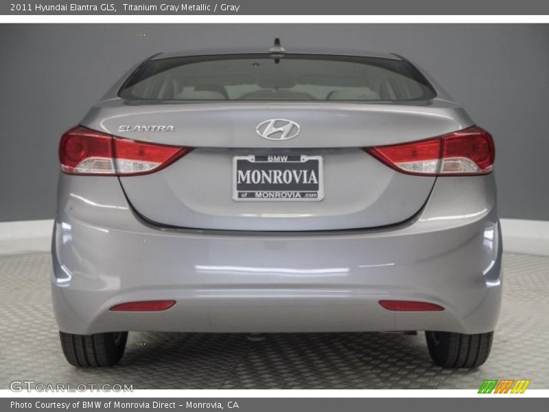 Titanium Gray Metallic / Gray 2011 Hyundai Elantra GLS