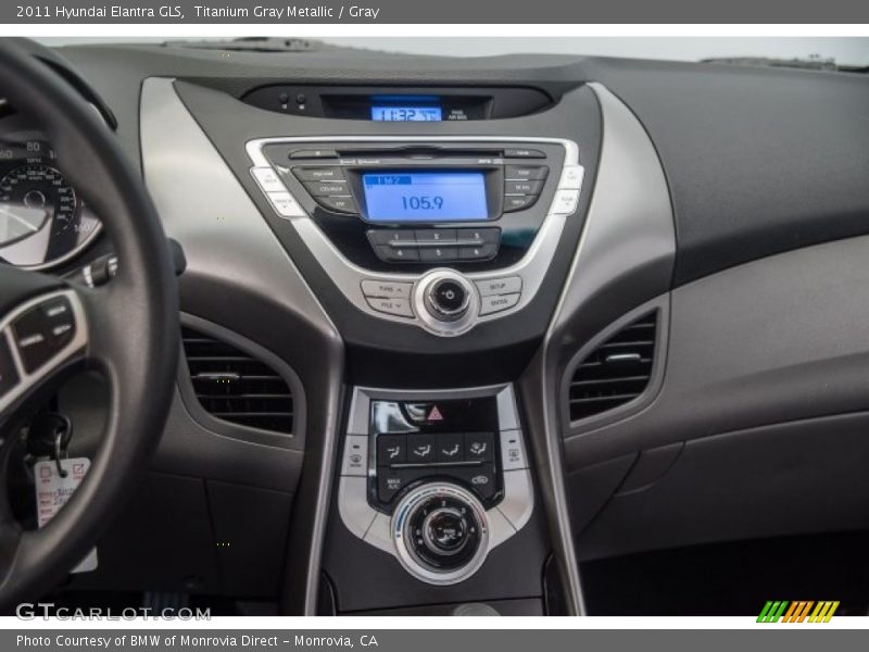 Titanium Gray Metallic / Gray 2011 Hyundai Elantra GLS