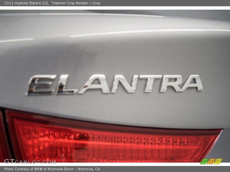 Titanium Gray Metallic / Gray 2011 Hyundai Elantra GLS