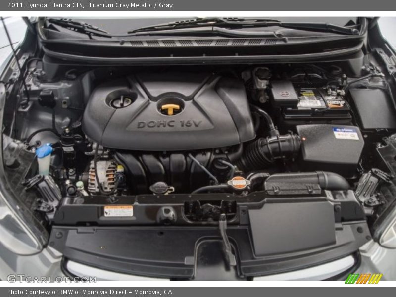 Titanium Gray Metallic / Gray 2011 Hyundai Elantra GLS