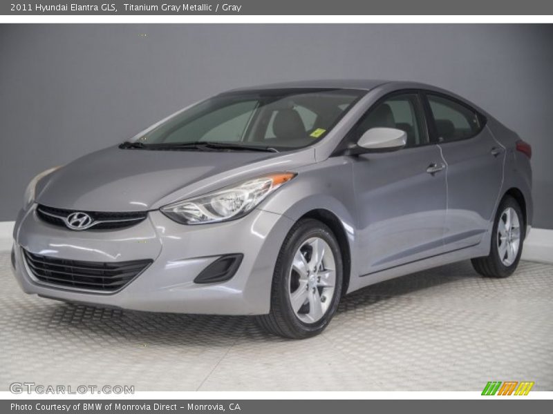 Titanium Gray Metallic / Gray 2011 Hyundai Elantra GLS