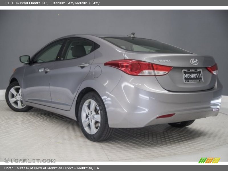 Titanium Gray Metallic / Gray 2011 Hyundai Elantra GLS