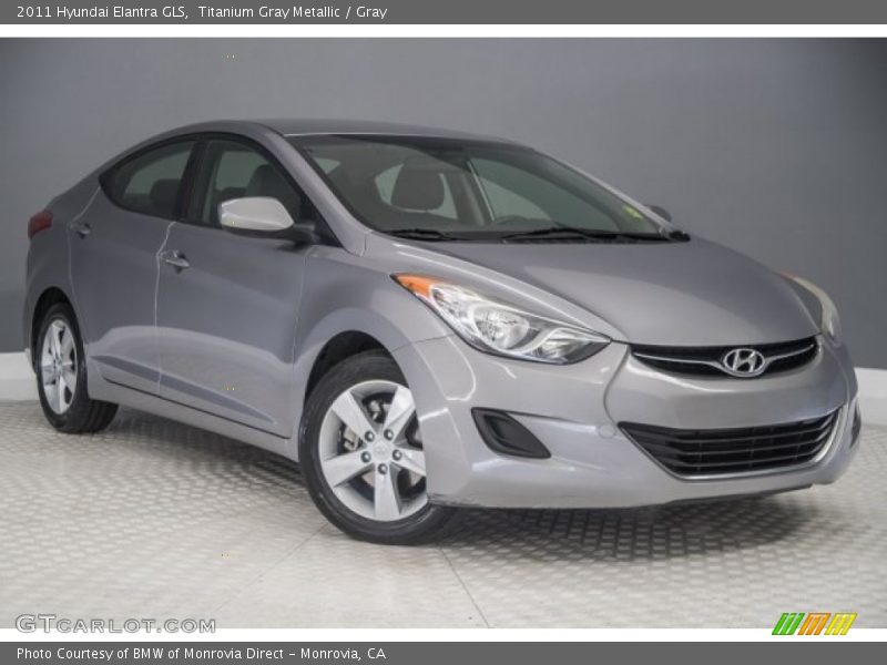 Titanium Gray Metallic / Gray 2011 Hyundai Elantra GLS