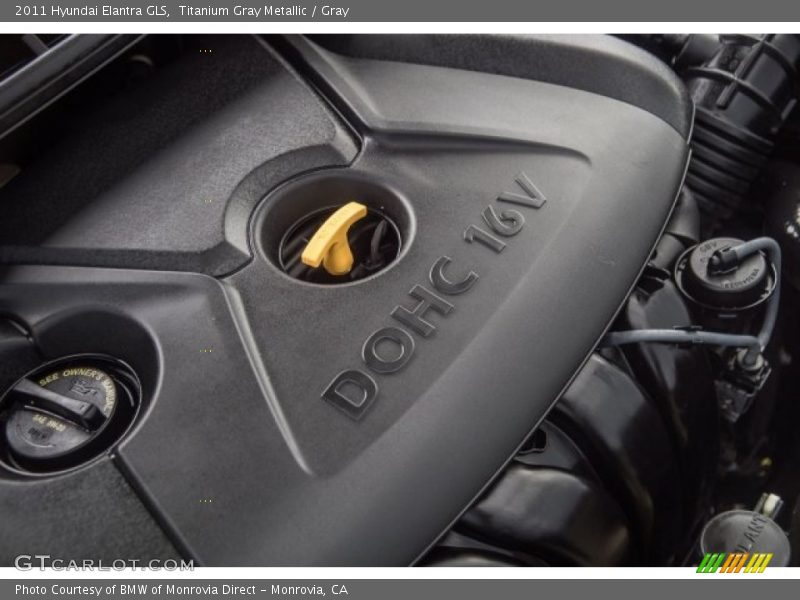 Titanium Gray Metallic / Gray 2011 Hyundai Elantra GLS