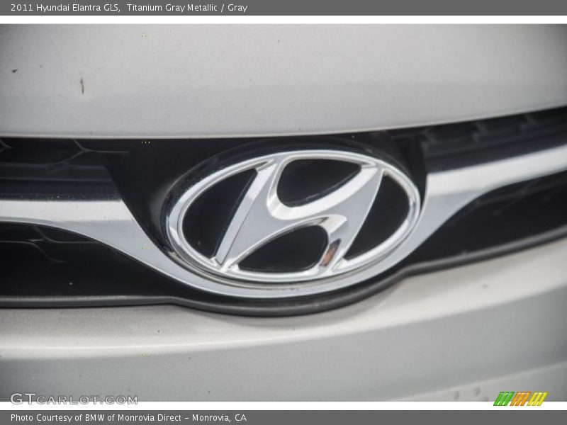 Titanium Gray Metallic / Gray 2011 Hyundai Elantra GLS
